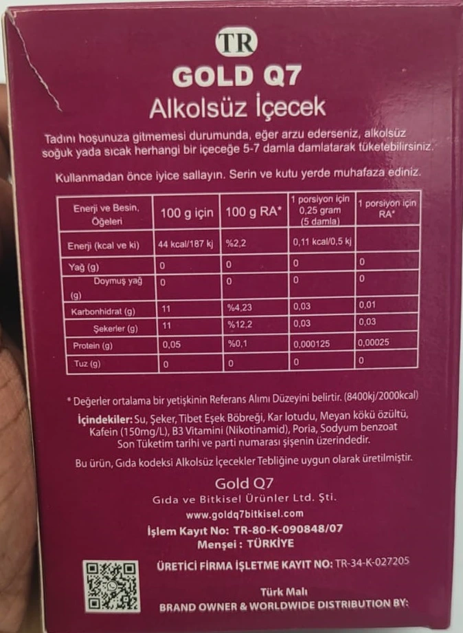 Gold Q7 Drop For Lady - Image 4