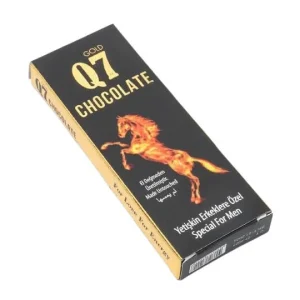 Gold Q7 Original Chocolate Energizing For Men , 1 piece bar